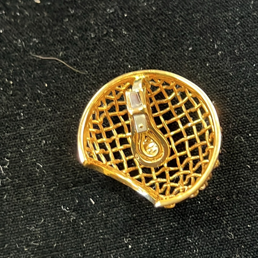 Gold Earrings Solid 18k Earrings - image 2